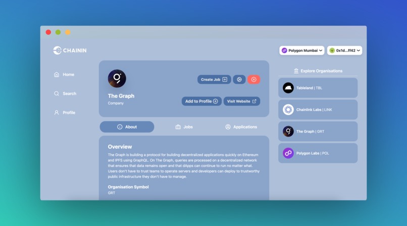 ChainIn – screenshot 5