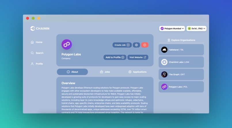 ChainIn – screenshot 7