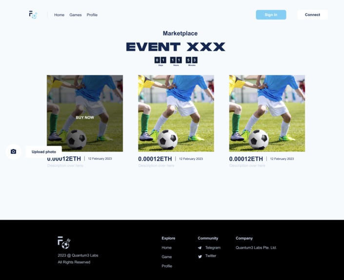 FootyDAO – screenshot 2