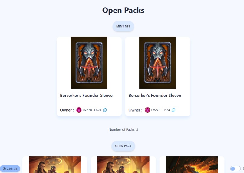 Aegir Tactics - Card Pack Opener – screenshot 3