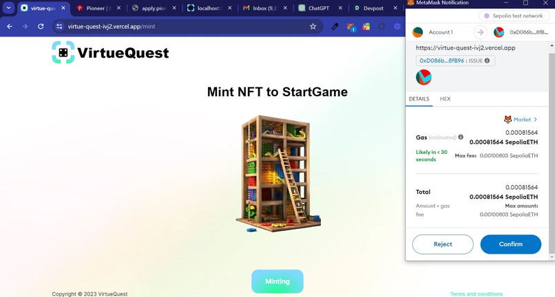 VirtueQuest – screenshot 2