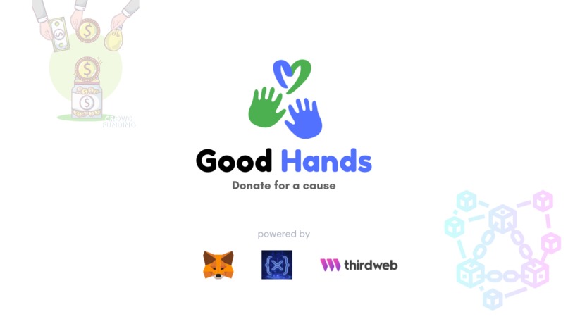 Good Hands :: Web3 based crowd funding platform – screenshot 1