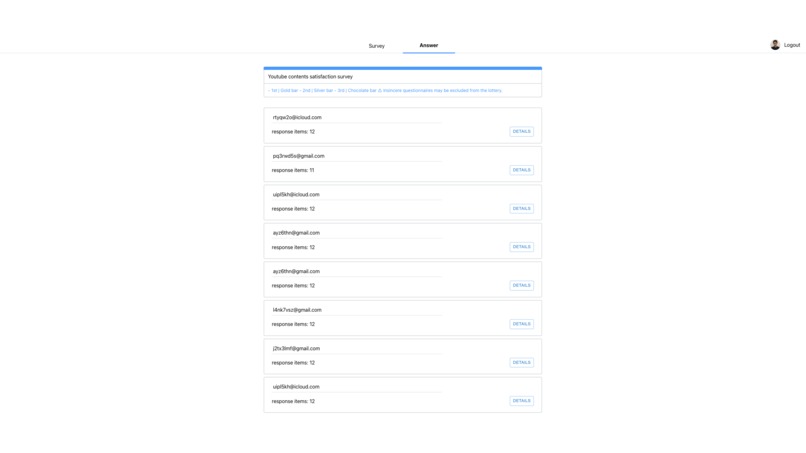 Raffle ; Toward the transparent markets and society – screenshot 4