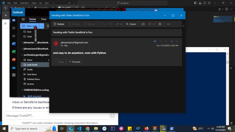 send-grid 1 – screenshot 1