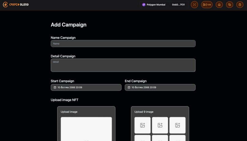 CRYPTO BLEND – screenshot 1