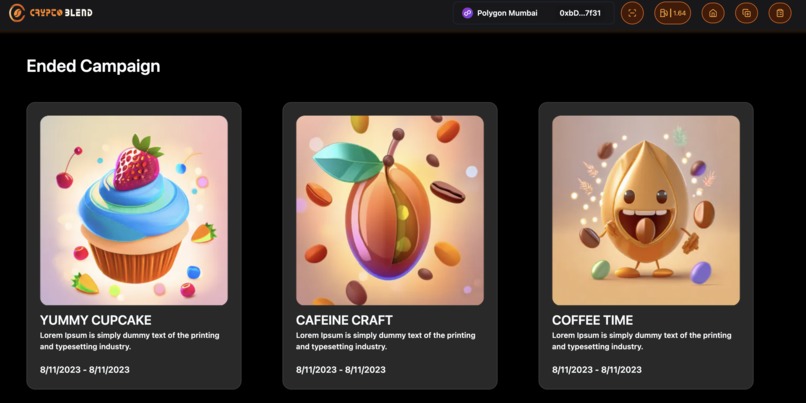 CRYPTO BLEND – screenshot 4