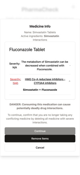 PharmaCheck – screenshot 3