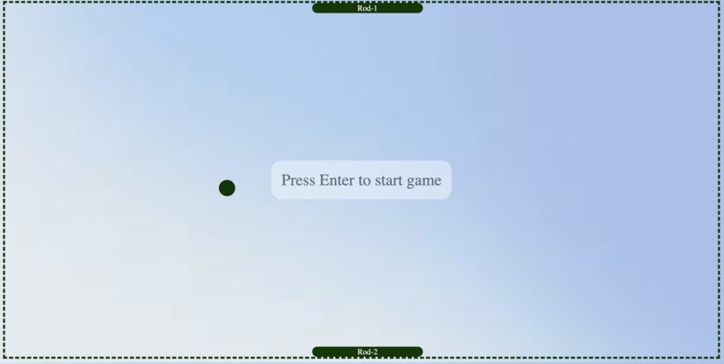 pingpong game – screenshot 1