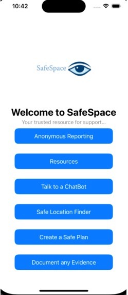 SafeSpace – screenshot 1