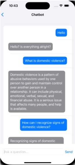 SafeSpace – screenshot 2