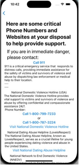 SafeSpace – screenshot 7