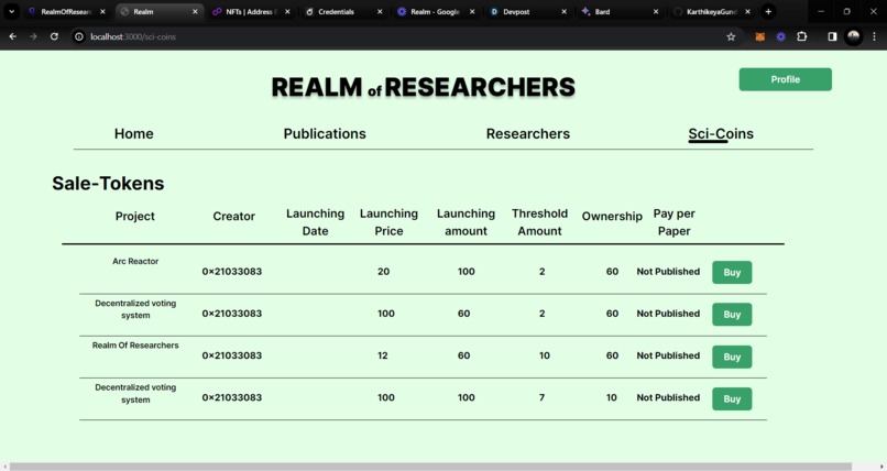 RealmOfResearchers – screenshot 2