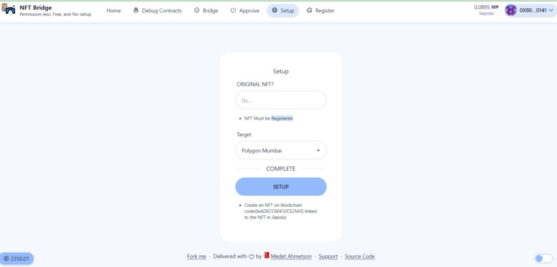 NFT Bridge (https://nft-bridge.net) – screenshot 7