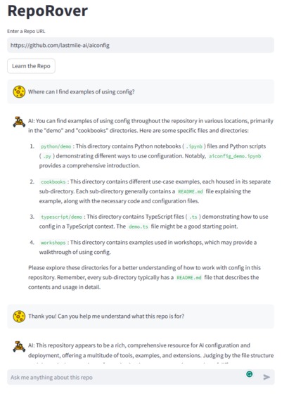 RepoRover – screenshot 1