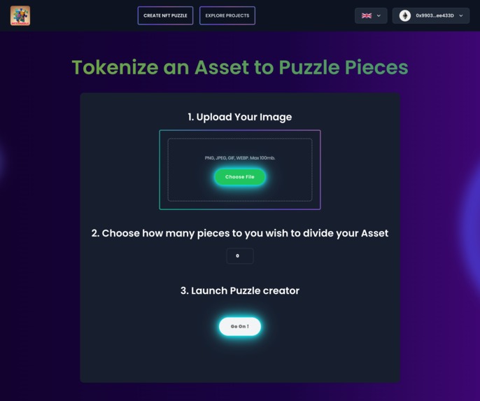 NFT-PUZZLE – screenshot 2