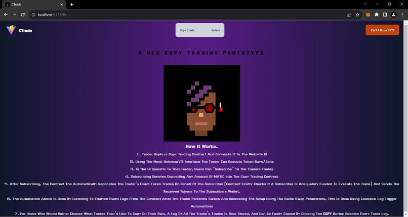 CTrade – screenshot 1