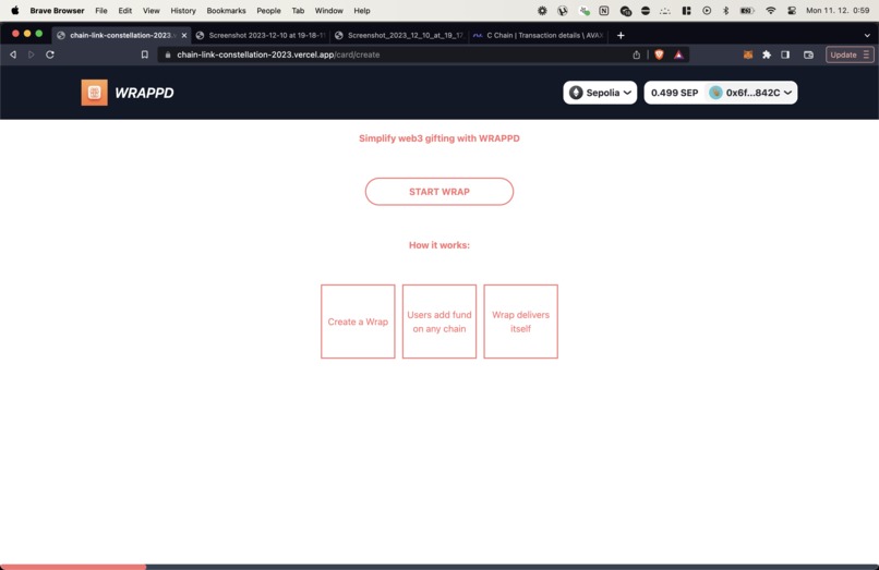 Wrappd – screenshot 2