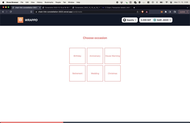 Wrappd – screenshot 3