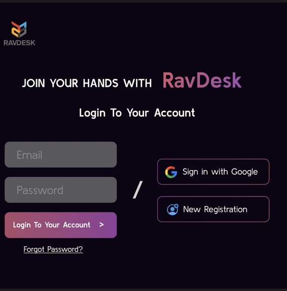 Ravdesk – screenshot 1