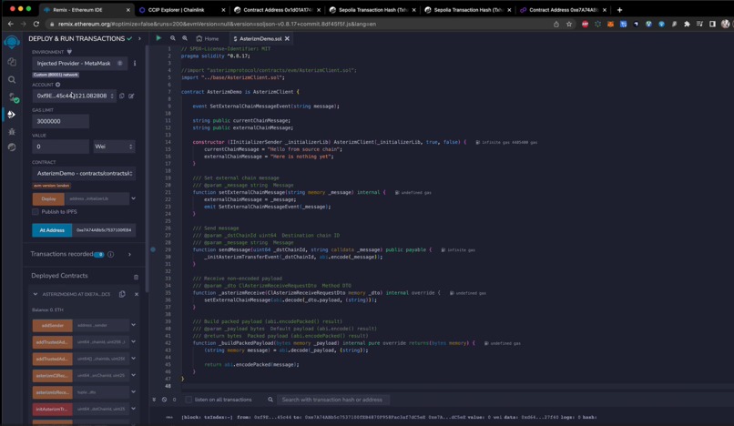 Asterizm Protocol – screenshot 2
