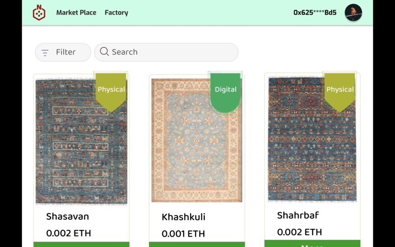 Narpet: Fractionalized NFTs and Marketplace for RWAs – screenshot 3