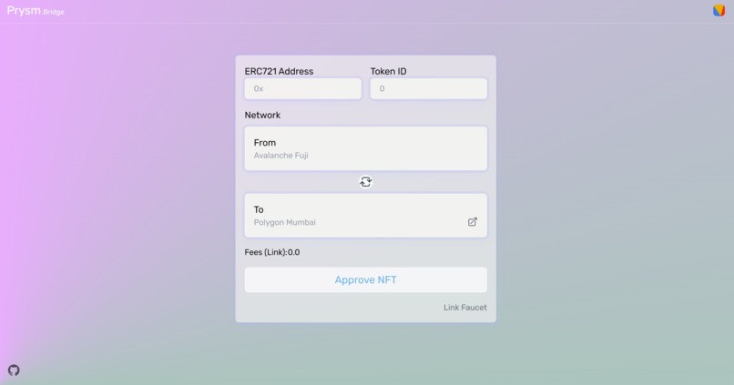 PrysmSwap Cross-chain NFT DEX – screenshot 4