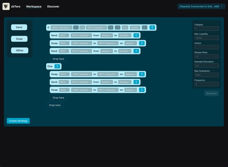 zkToro – screenshot 2