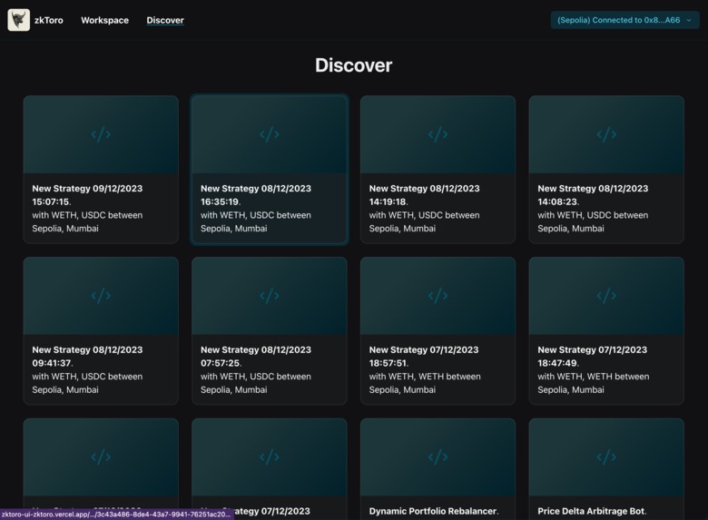 zkToro – screenshot 4