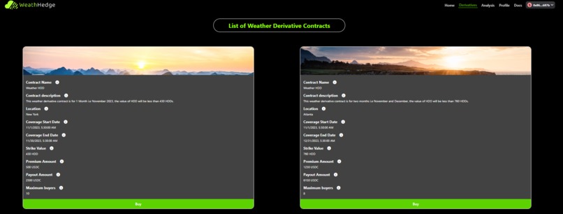 WeathHedge – screenshot 11