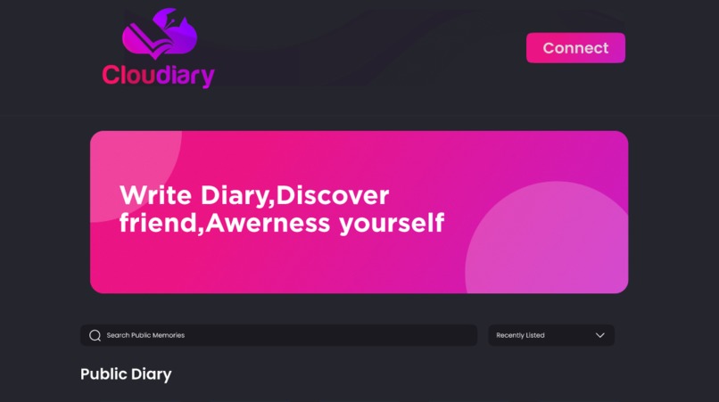 CloudDiary – screenshot 1