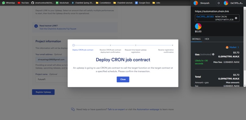 FutureFi – screenshot 8