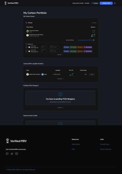Verified MRV – screenshot 9