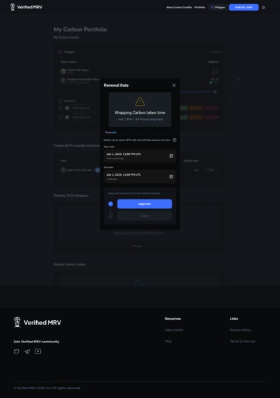 Verified MRV – screenshot 12