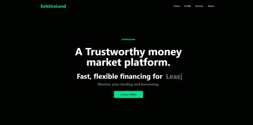 SolsticeLend – screenshot 1