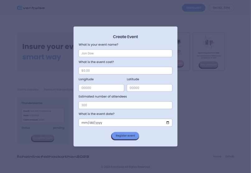 Eventwise – screenshot 6