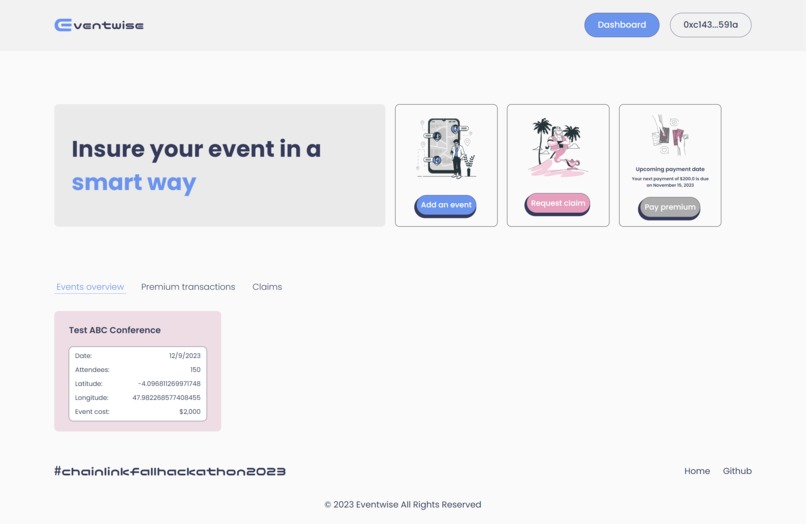 Eventwise – screenshot 3