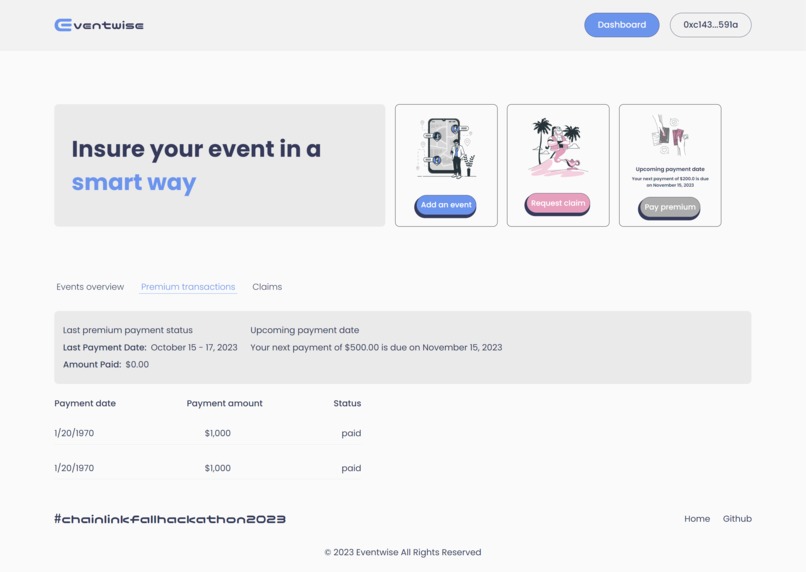 Eventwise – screenshot 4