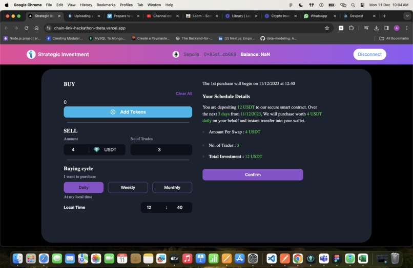 Strategic Investment – screenshot 1