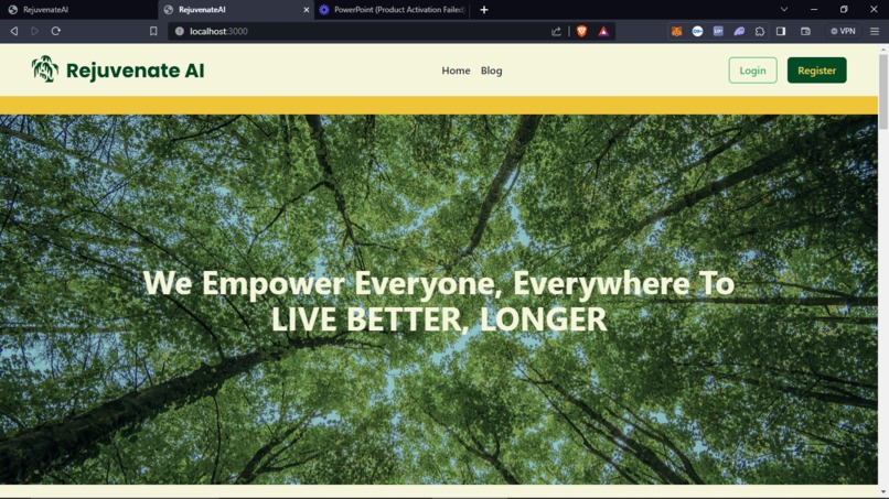 RejuvenateAI – screenshot 2