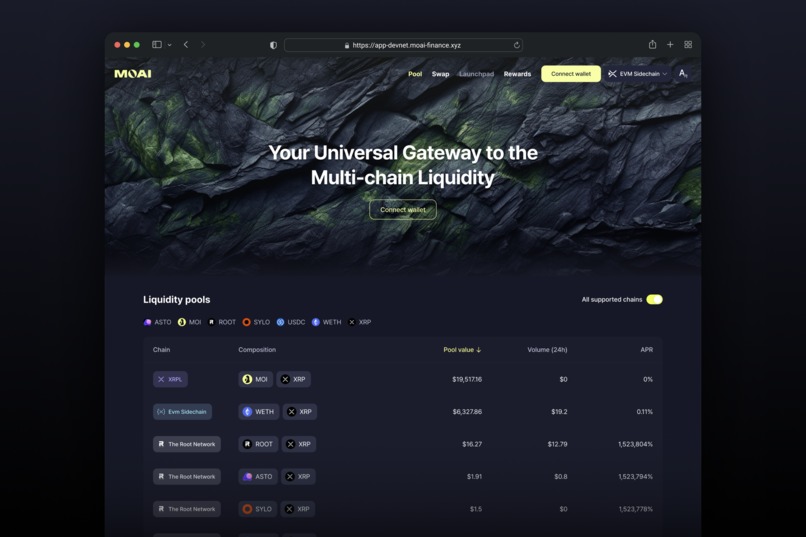 Moai Finance – screenshot 1