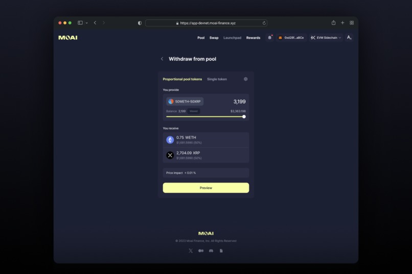 Moai Finance – screenshot 5