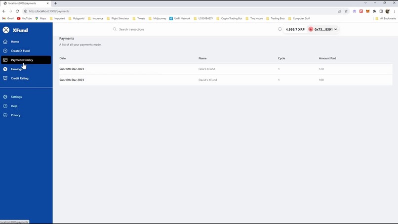 Xfund – screenshot 1