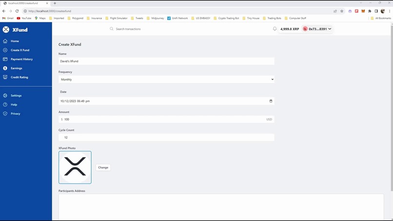 Xfund – screenshot 2