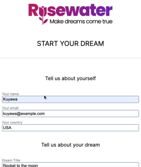 Rosewater - Web3 Microgrant Platform – screenshot 2