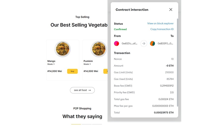 P2P Shopping – screenshot 5