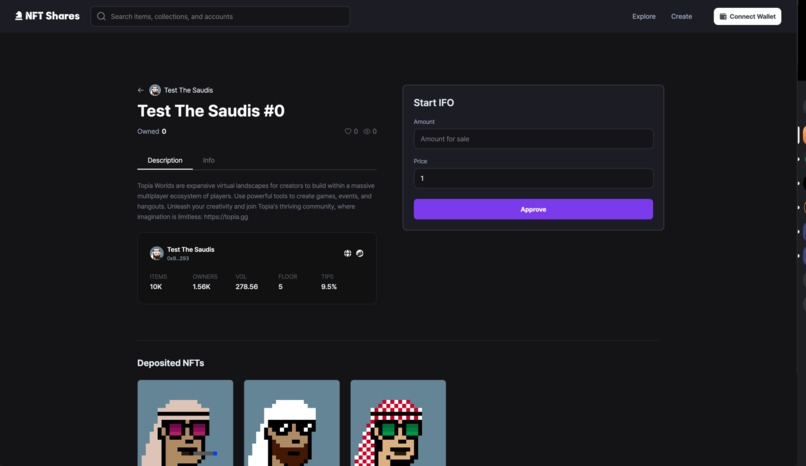 NFT Shares – screenshot 3