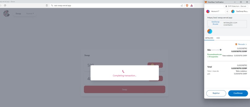 SaSi Protocol – screenshot 9