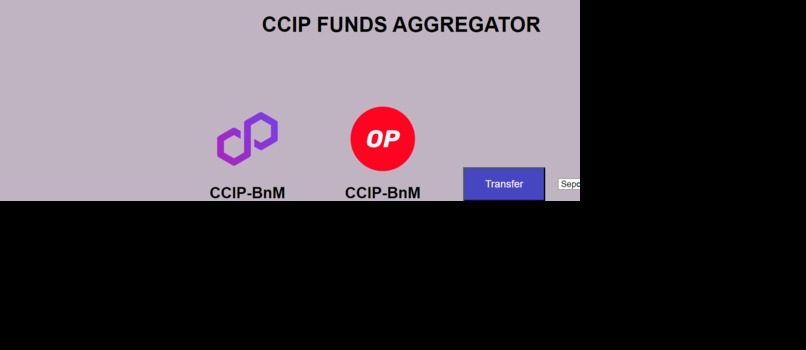 CCIP FUNDS AGGREGATOR – screenshot 1