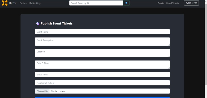 RipTix – screenshot 3
