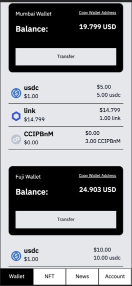 Non Custodian Multi-Chain Smart Wallet – screenshot 3